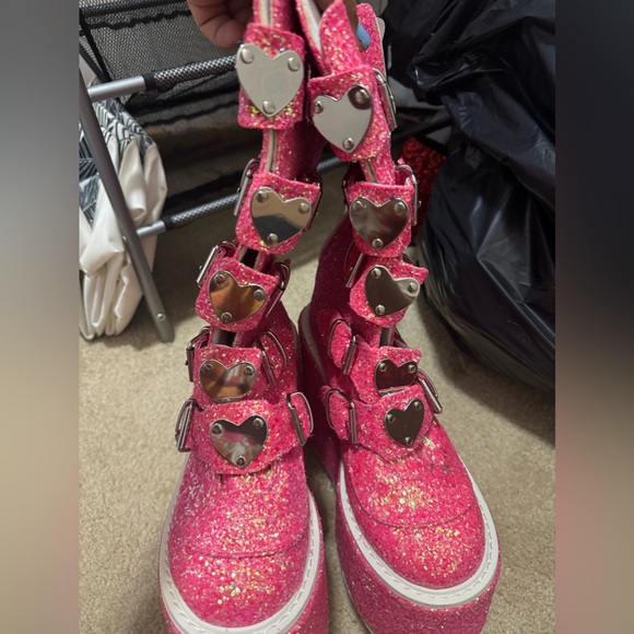 Pink Demonia Platforms - Picture 3 of 4